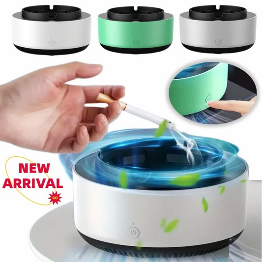 Multipurpose Intelligent Ashtray with Filter Air Purifier