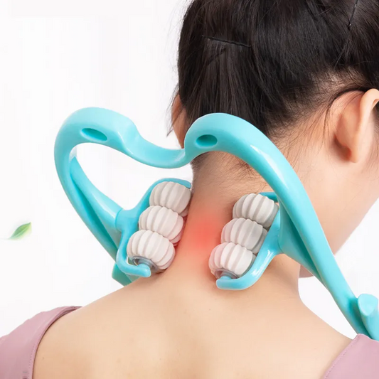 Manual Neck and Back Massager Roller