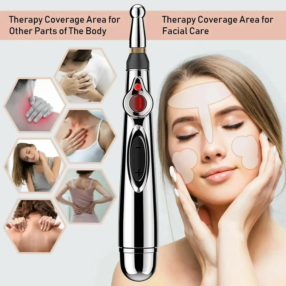 Electric Acupuncture Pen for Pain Relief and Relaxation