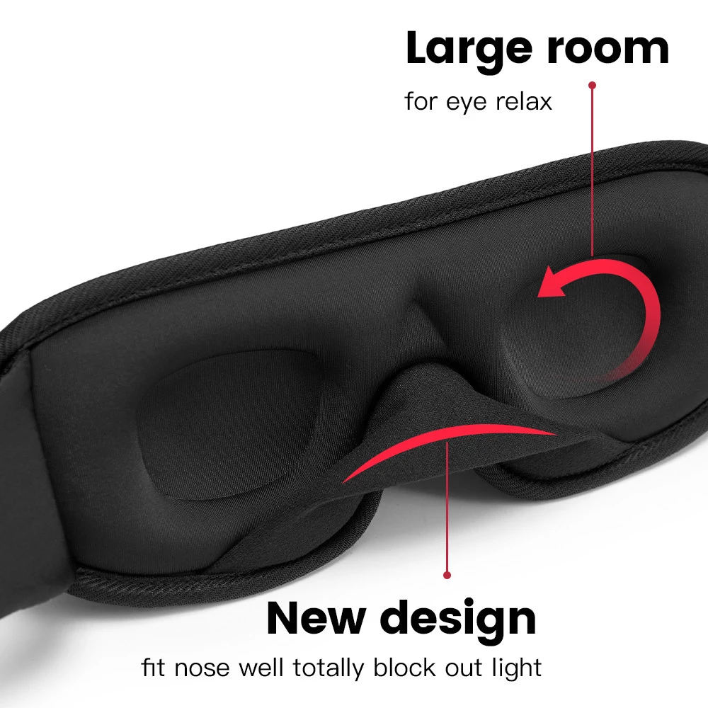 3D Sleep Mask for Side Sleepers