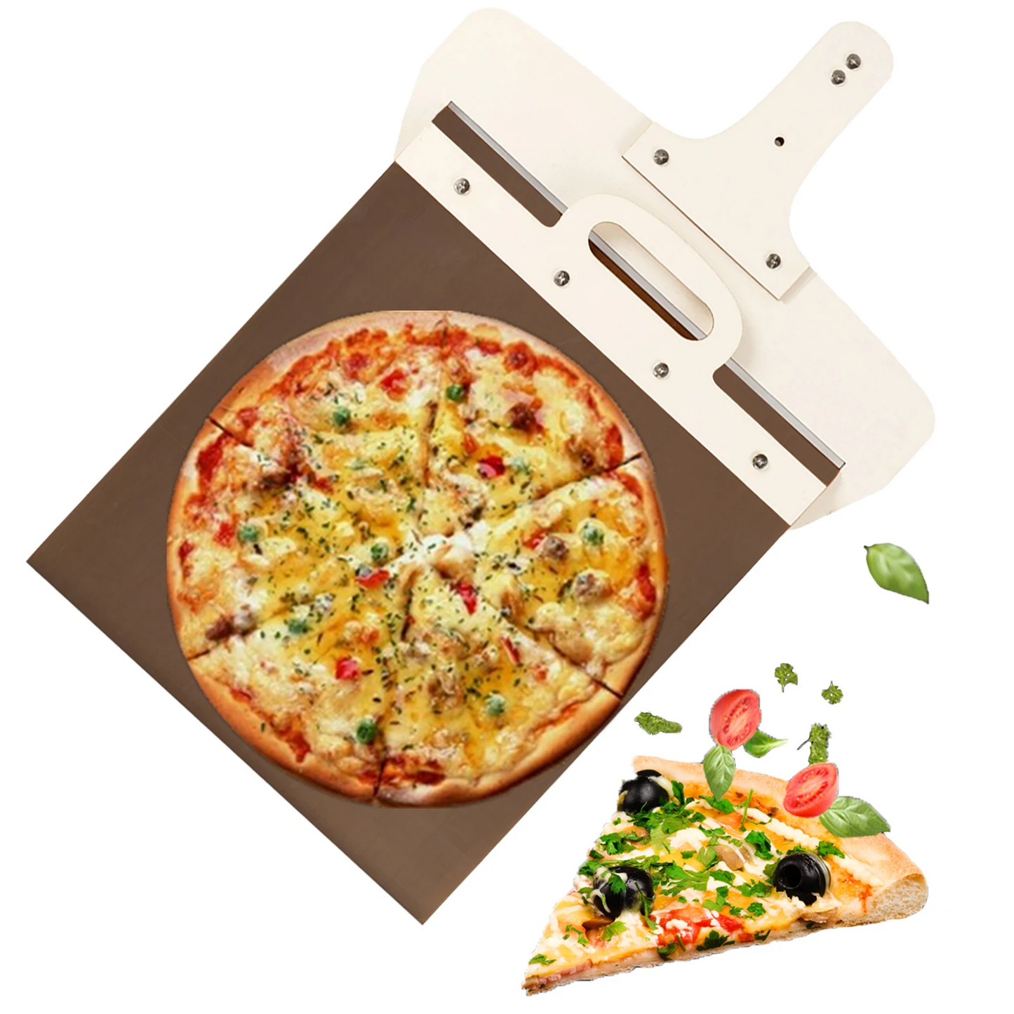 55*30cm Sliding Pizza Peel Shovel