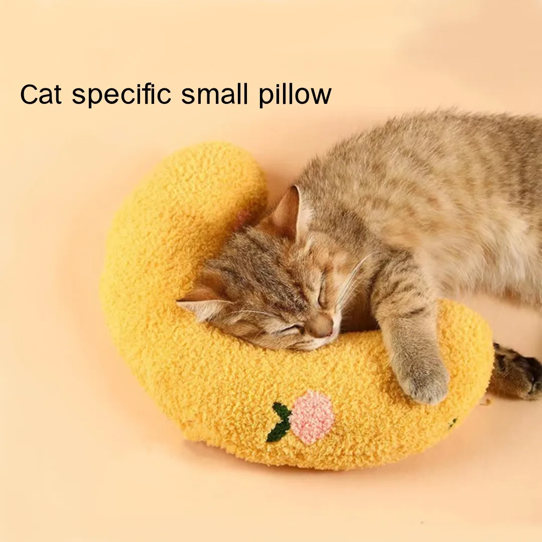 U-Shaped Pillow: A Cozy and Calming Toy for Cats and Puppies