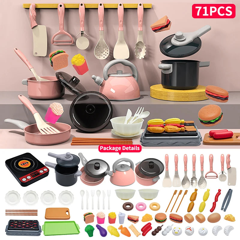 Pretend Play Cooking Toys Set