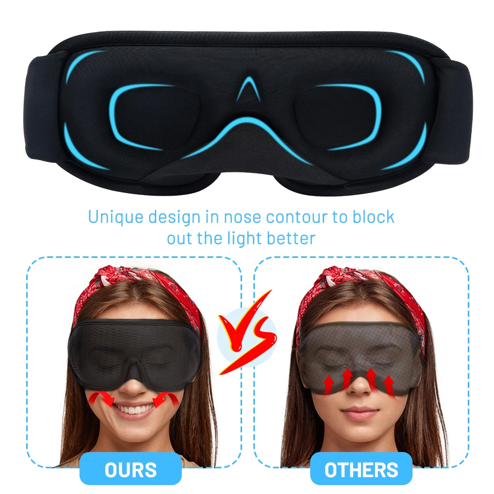 3D Sleep Mask for Side Sleepers