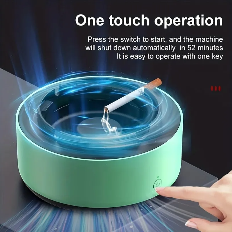 Multipurpose Intelligent Ashtray with Filter Air Purifier