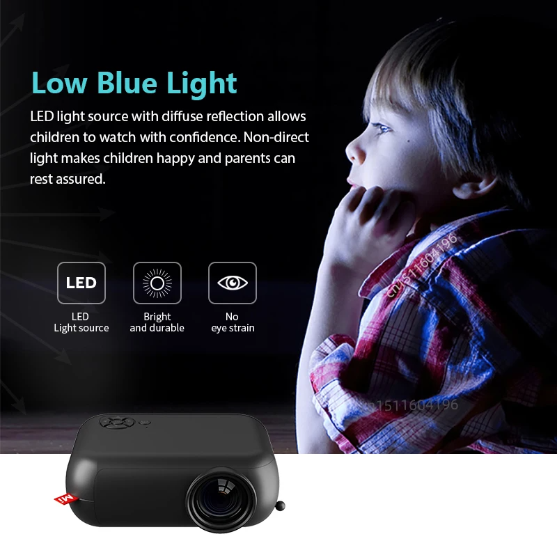 A10 PLUS LED Mobile Video Mini Projector