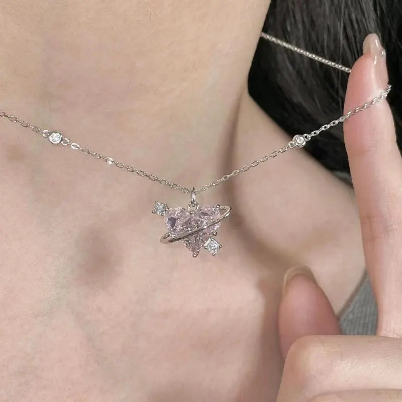 The Pink Intergalactic Love Necklace.